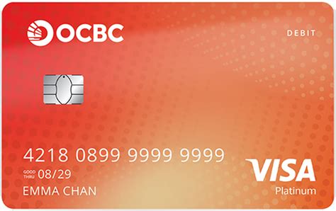 ocbc debit card product.